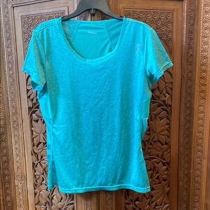 Reebok green Fitted Short Sleeve T-Shirt